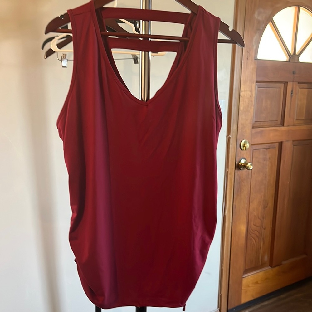 Maroon Top